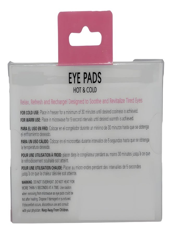 Bexter Watermelon Hot & Cold Eye Pads – Gel Eye Masks for Puffiness, Dark Circles, Migraines & Stress Relief – Reusable, Microwavable & Freezable – 2 Pads Set - Image 4